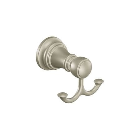 Moen Weymouth Double Robe Hook Bn YB8403BN